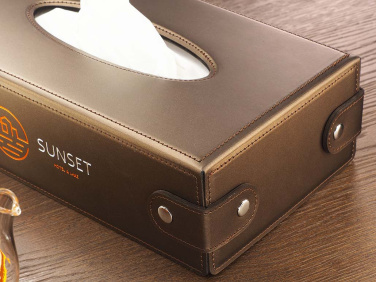Logo trade promotional item photo of: Tissue box 1673094