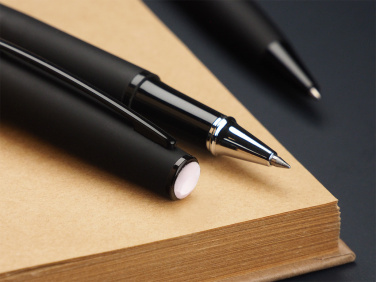 Logo trade promotional giveaways image of: Opal stone Pen set 1286036