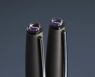 Logotrade promotional items photo of: Amethyst Pen set  1288036
