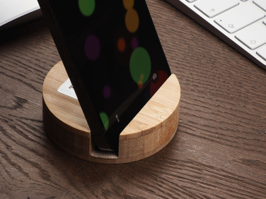 Logotrade promotional merchandise image of: Wooden telephone stand 1833292