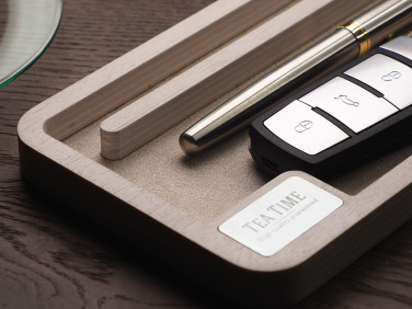 Logo trade promotional items image of: Wooden desk organiser 1818121