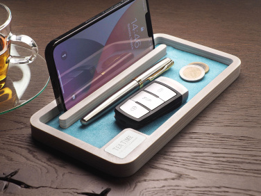 Logo trade promotional gifts image of: Wooden desk organiser 1818121