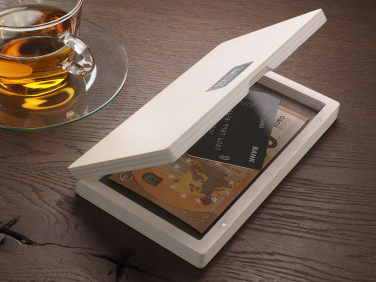 Logotrade promotional giveaways photo of: Wooden bill box 1816121