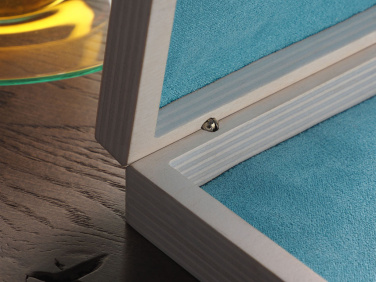 Logo trade promotional giveaways picture of: Wooden box 1819121