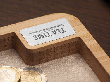 Logo trade promotional giveaway photo of: Wooden desk organiser 1818292