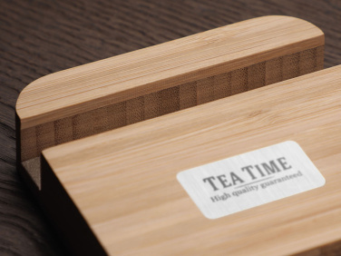 Logotrade promotional giveaway image of: Wooden telephone stand 1847292