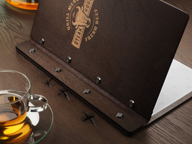 Logo trade promotional giveaway photo of: Menu cover 1860121