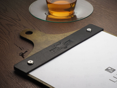 Logo trade promotional merchandise photo of: Menu cover 1861121