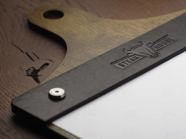 Logo trade promotional merchandise image of: Menu cover 1861121