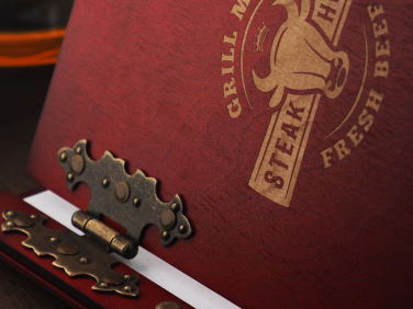 Logo trade promotional giveaways picture of: Menu cover 1862121