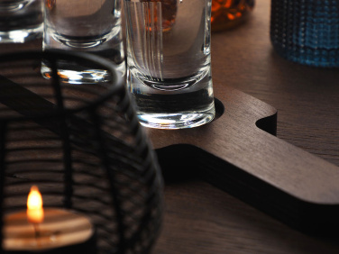 Logo trade promotional giveaways picture of: Wooden 3 Shot Serving Board 1863121