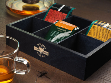 Logo trade promotional giveaway photo of: Wooden box 1870121