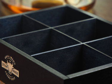 Logo trade promotional giveaway photo of: Wooden box 1870121