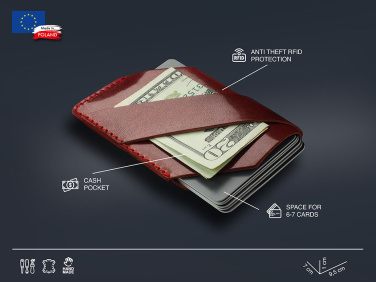 Logo trade business gift photo of: Wallet 1242141