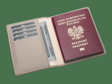 Logotrade promotional gift image of: RFID passport case 1301113