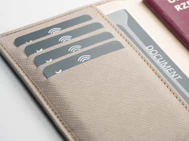 Logotrade corporate gift picture of: RFID passport case 1301113