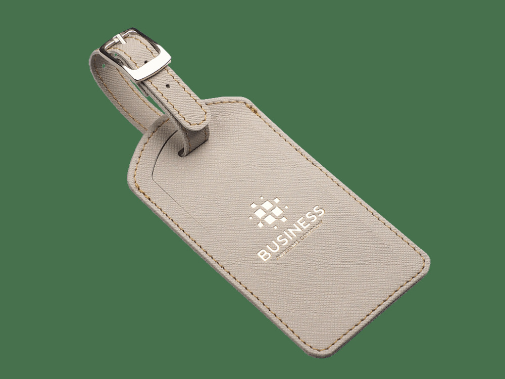 Logo trade advertising products picture of: Luggage tag 1155113