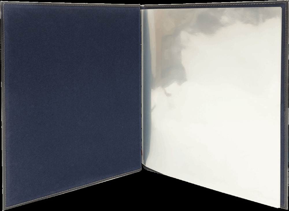 Logo trade promotional merchandise image of: Menu cover 412019