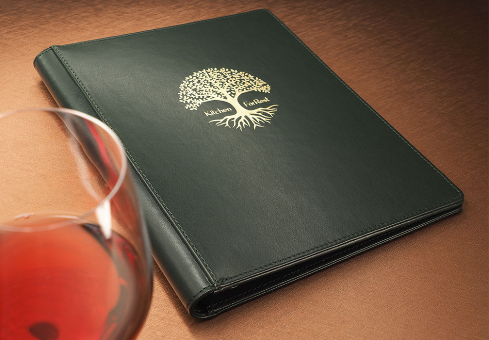 Logo trade promotional gifts picture of: Menu cover 1056119