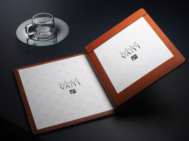 Logo trade promotional giveaways picture of: Menu cover 1085318