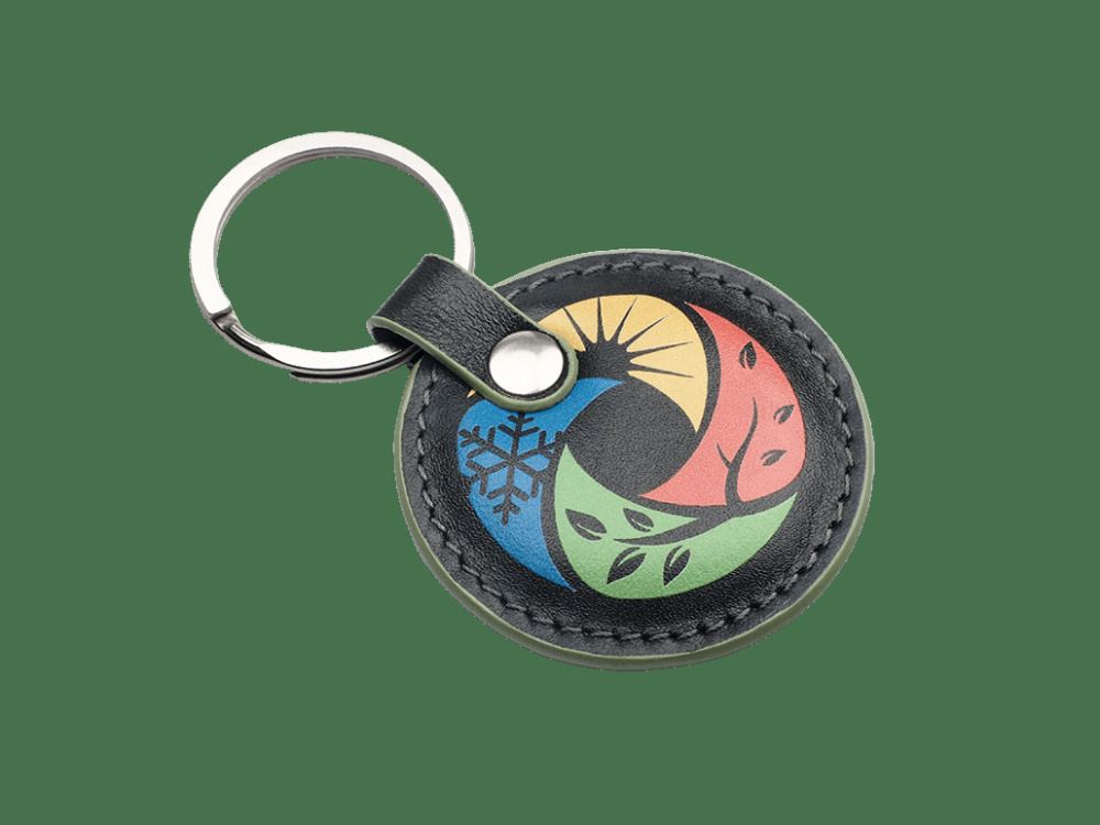 Logo trade promotional merchandise picture of: Keyring 2086131