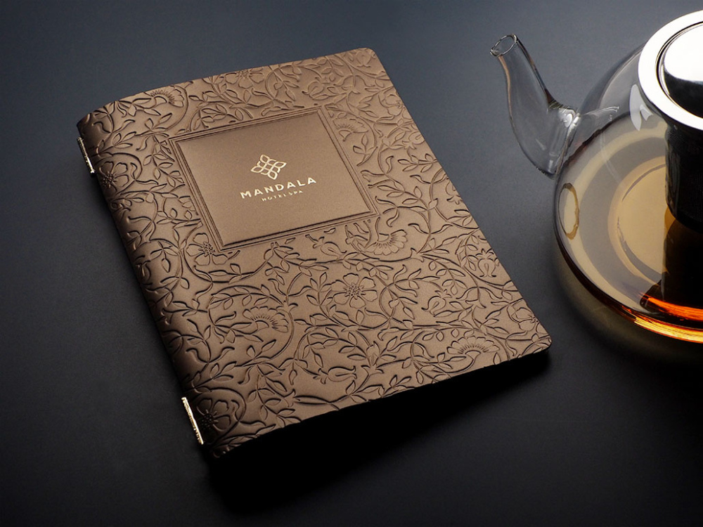Logo trade corporate gift photo of: Menu cover Ambiente 1181336