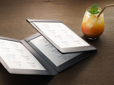 Logo trade promotional products image of: Menu cover 1069094