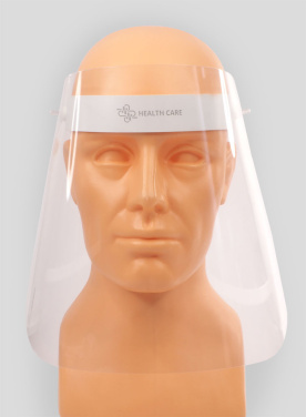 Logo trade promotional merchandise photo of: TEMIDA tilting face shield 1424162