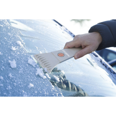 Logo trade business gifts image of: Nordic Wheatstraw ice scraper