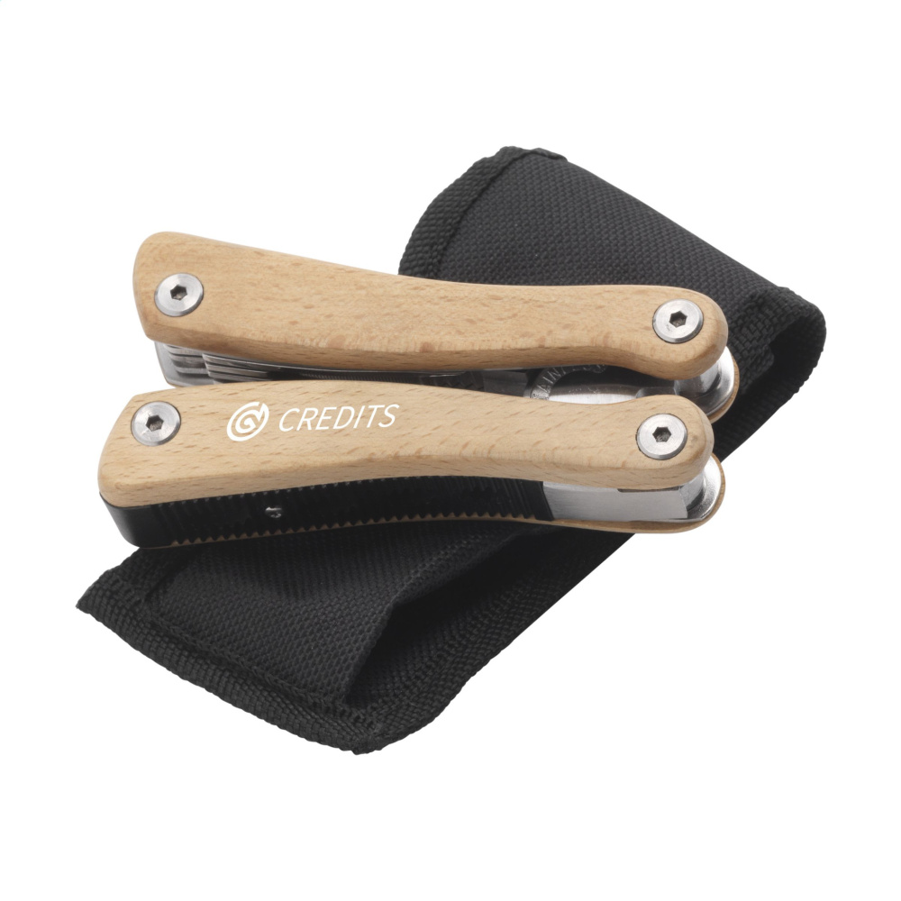 Logo trade promotional items picture of: Beechwood Multitool