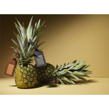 Logo trade advertising products picture of: Vegan Pineapple Leather Luggage Tag