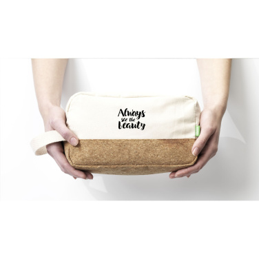 Logo trade promotional giveaways picture of: CosCork Eco toiletry bag