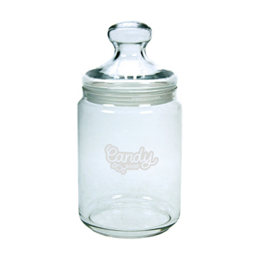 Logo trade promotional giveaway photo of: Dolci Candy jar 1 L