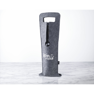 Logotrade promotional items photo of: Wine Bag-to-Give GRS RPET