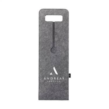 Logo trade business gift photo of: Wine Bag-to-Give GRS RPET
