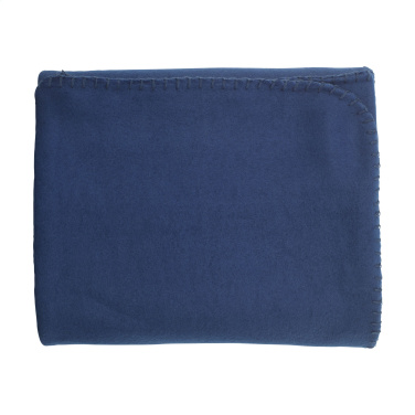 Logo trade corporate gift photo of: SuperSoft RPET (180 g/m²) fleece blanket
