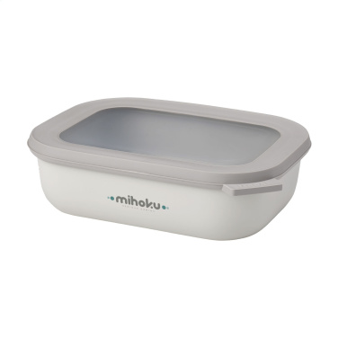 Logo trade promotional items image of: Mepal Cirqula multi use rectangular bowl 1 L lunchbox
