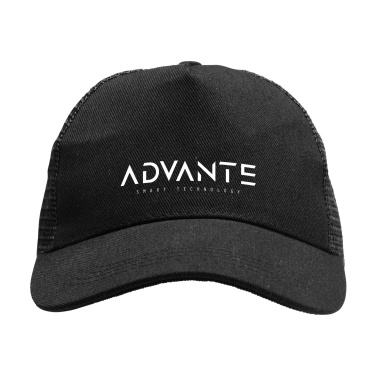 Logotrade promotional gift image of: Trucker Recycled Cotton cap