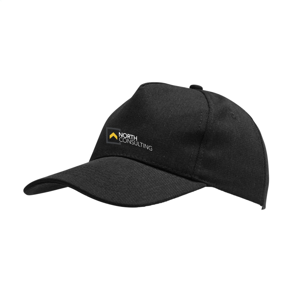 Logo trade advertising product photo of: Hamar Cap Recycled Cotton cap
