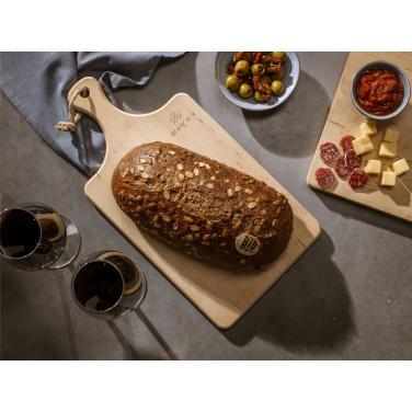 Logo trade corporate gifts image of: Alder Wood Cutting Board Handle