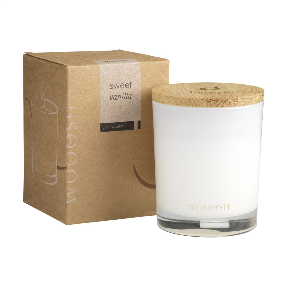 Logotrade corporate gift image of: Wooosh Scented Candle Sweet Vanilla