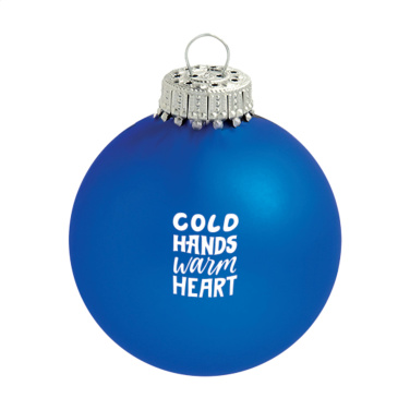 Logo trade promotional merchandise image of: Christmas Bauble Ø 6 cm - Made in Europe