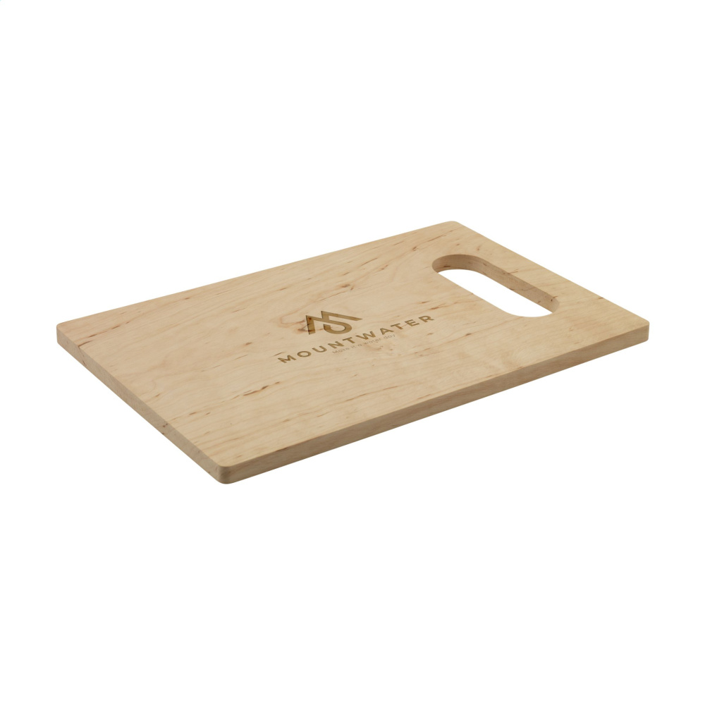 Logotrade promotional merchandise picture of: Alder Wood Chopping Board Open Grip