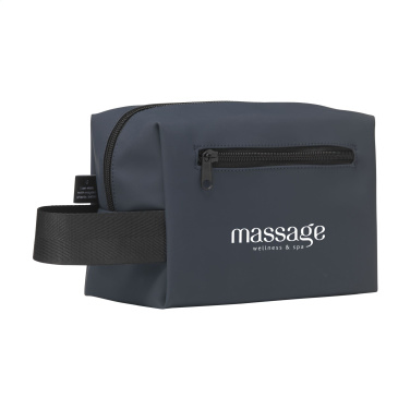 Logotrade promotional product picture of: LeLennon RCS Recycled PU Toiletry Bag