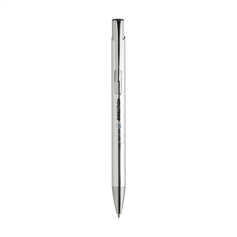 Logo trade promotional merchandise picture of: Ebony Shiny pen