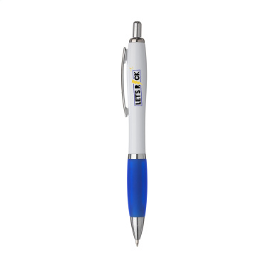Logo trade promotional merchandise picture of: Athos White pen