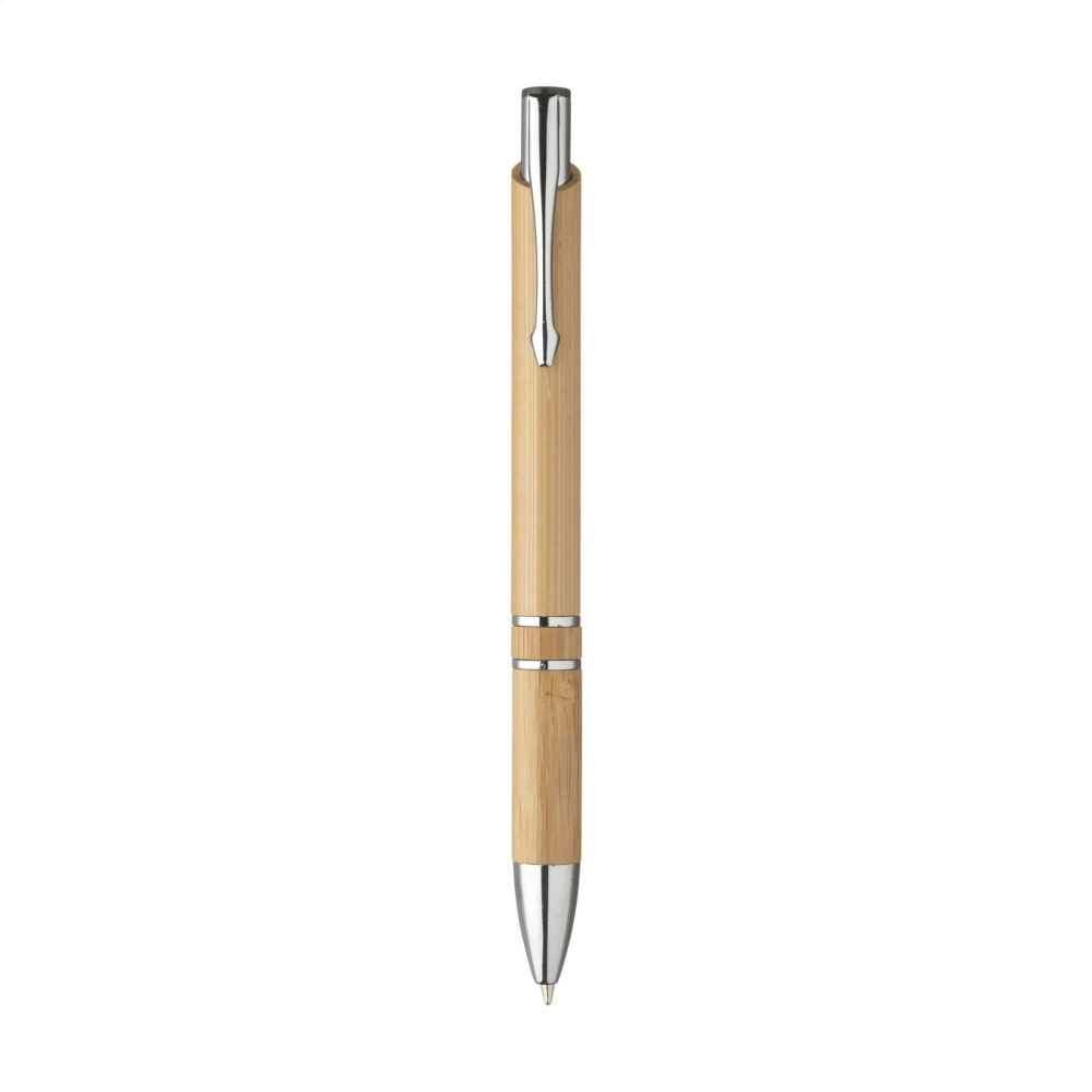 Logotrade promotional product picture of: Ebony Bamboo pen