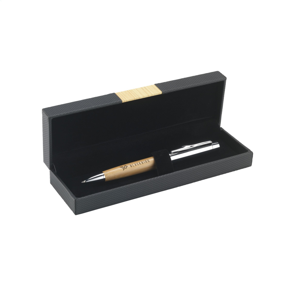 Logotrade corporate gift image of: Bamboo Pen Set pens