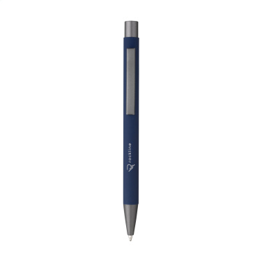 Logo trade advertising product photo of: Brady Soft Touch Recycled Alu pens