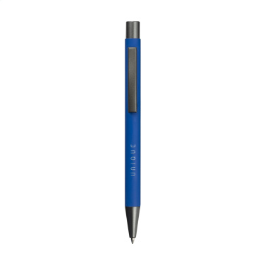 Logo trade promotional giveaways image of: Brady Soft Touch Recycled Alu pens